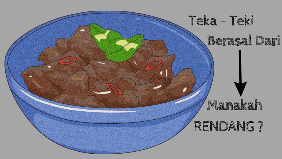 Teka - Teki Rendang Berasal Dari Mana - Onthespotrest