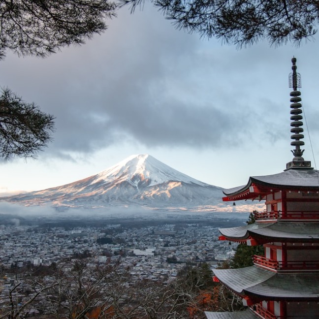 gunung fuji di Jepang
